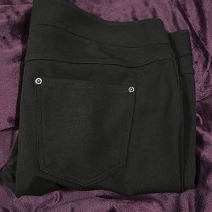 Express Black Jeggings